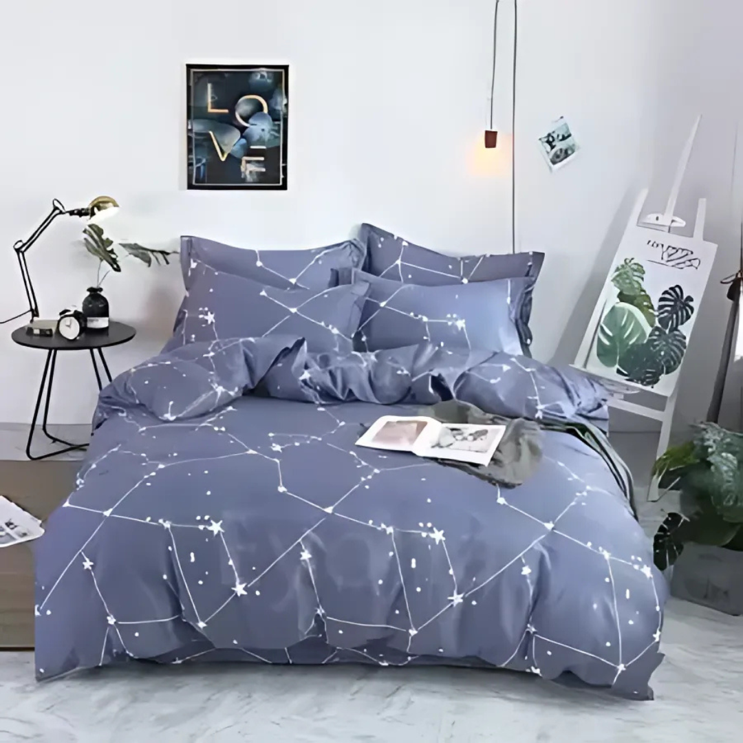Constellation Pattern Duvet Cover - Vivreux Interior