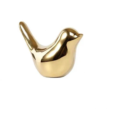 Gold Bird Figurines - Vivreux Interior