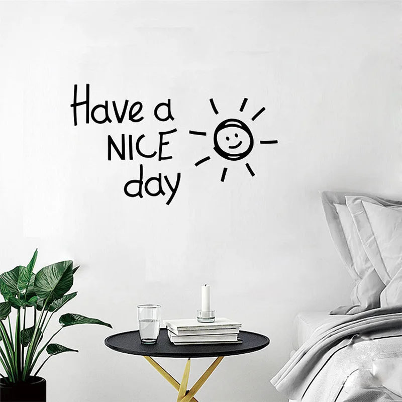 Have a Nice Day Wall Sticker - Vivreux Interior