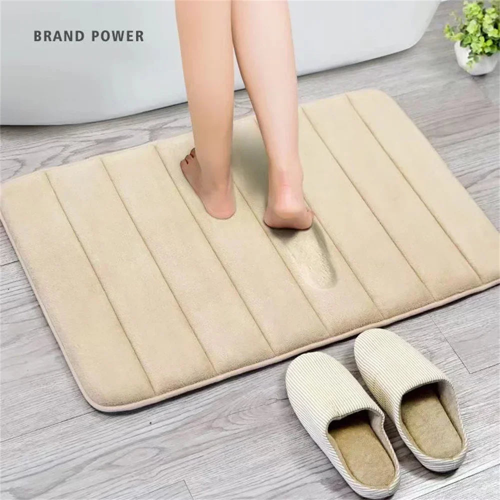 Super Absorbent Non-Slip Bath Mat - Vivreux Interior