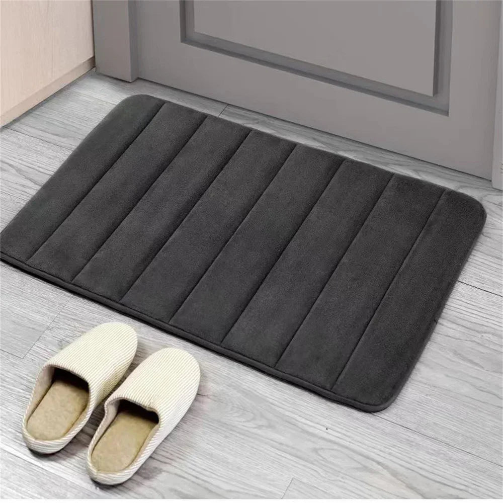 Super Absorbent Non-Slip Bath Mat - Vivreux Interior