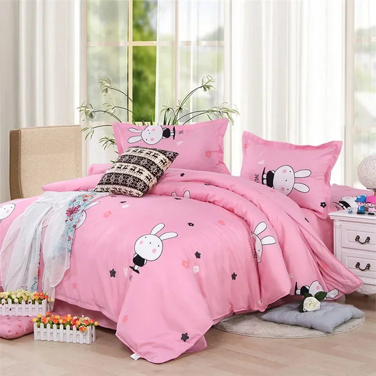 Bunny Pattern Duvet Cover - Vivreux Interior