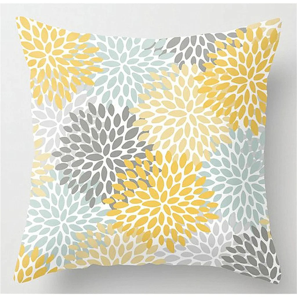 Yellow Decorative Pillowcase - Vivreux Interior