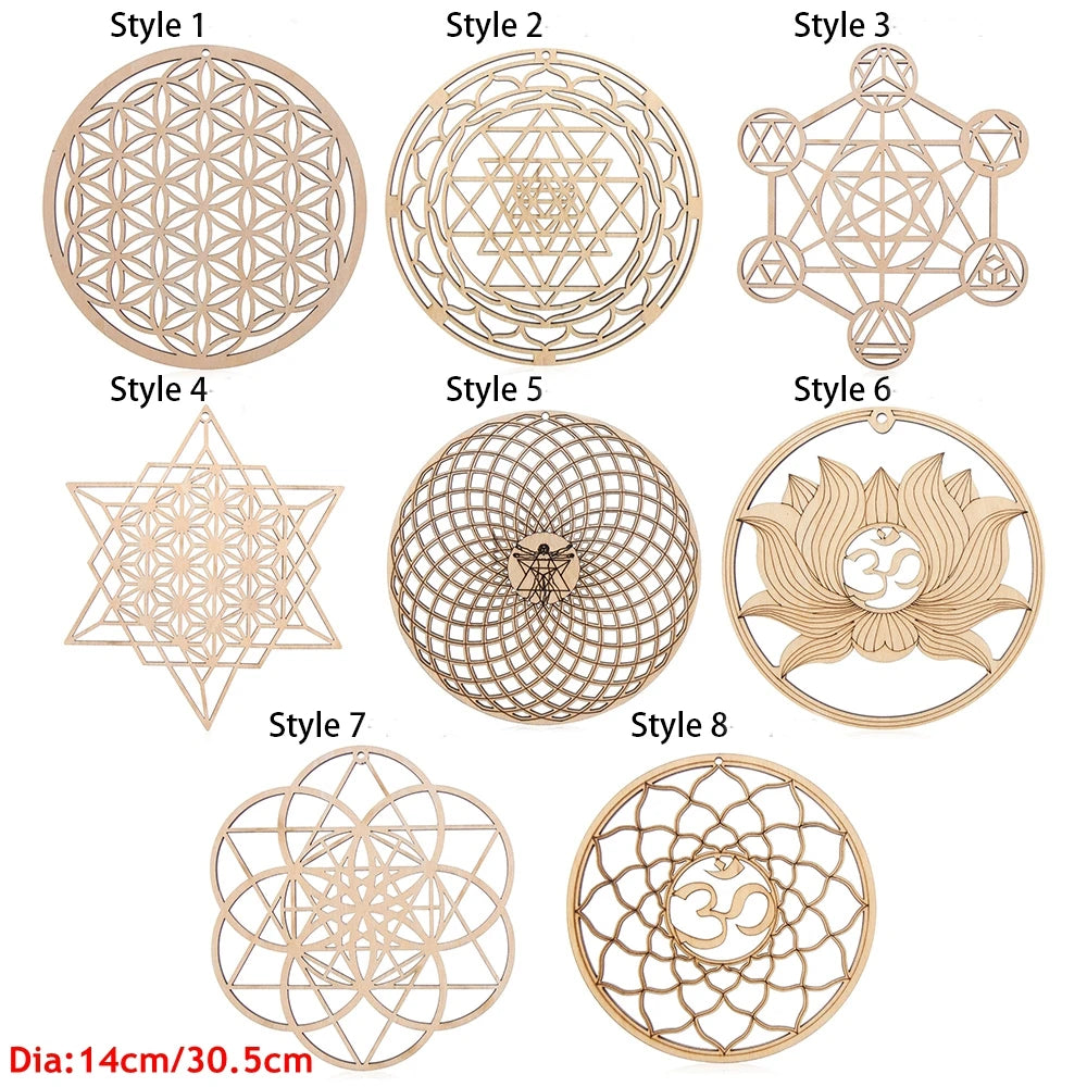 Laser Cut Wooden Coaster - Vivreux Interior