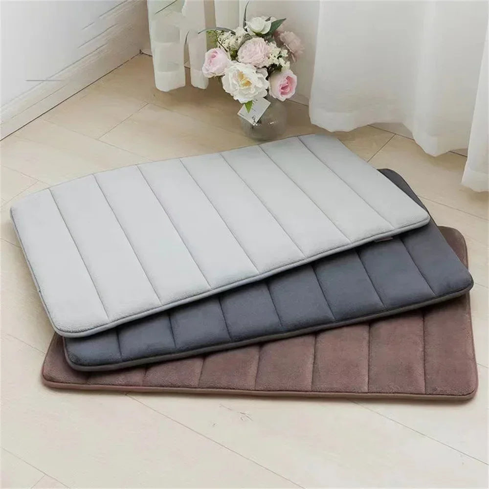 Super Absorbent Non-Slip Bath Mat - Vivreux Interior