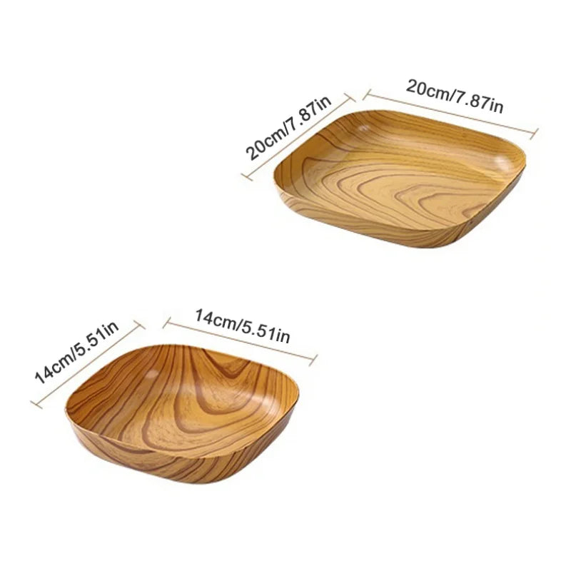 Wooden Snack Plate - Vivreux Interior