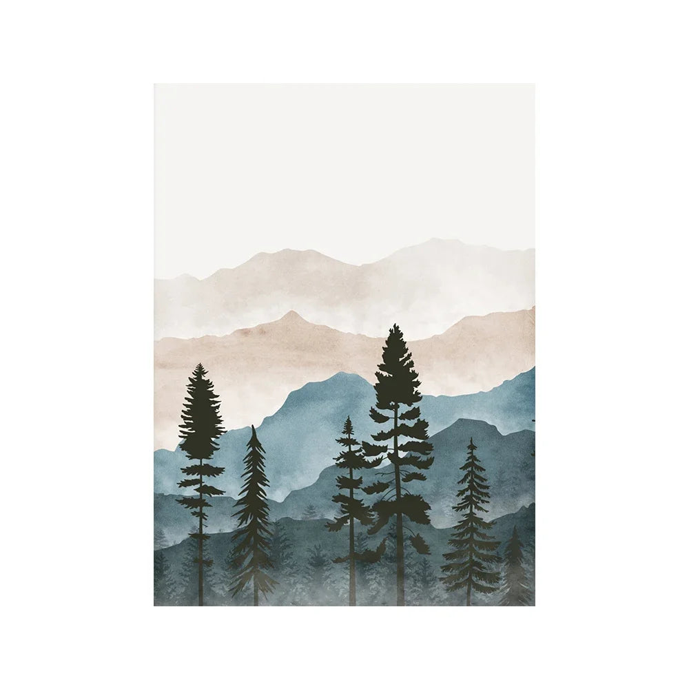 Nordic Tranquility Wall Art Set - Vivreux Interior