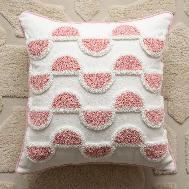 Pink Plush Pillowcase - Vivreux Interior
