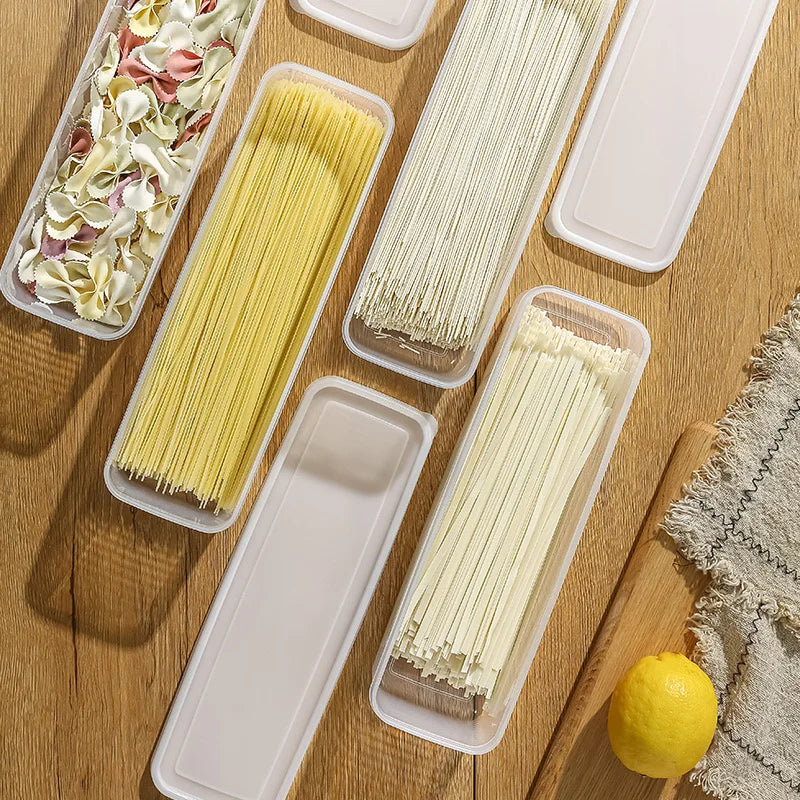 Rectangular Noodle Storage Box - Vivreux Interior