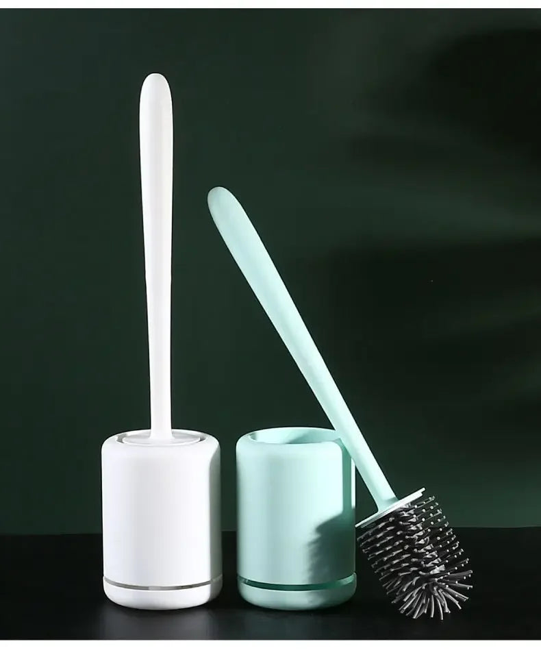 Silicone Toilet Brush and Holder - Vivreux Interior