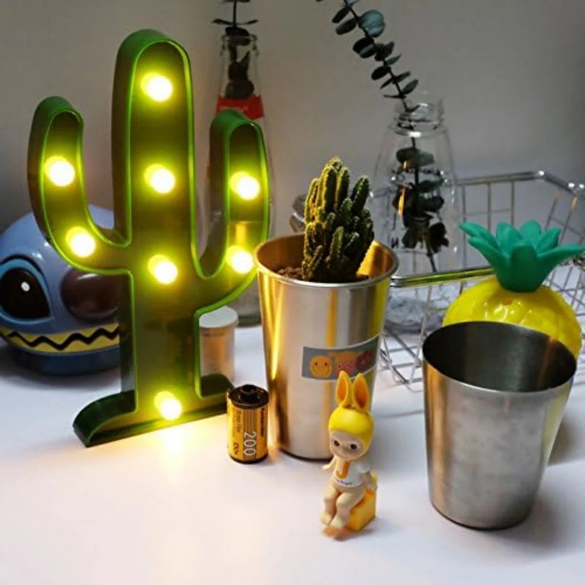Cactus Night Light - Vivreux Interior