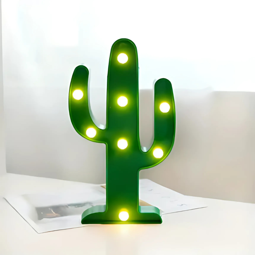 Cactus Night Light - Vivreux Interior