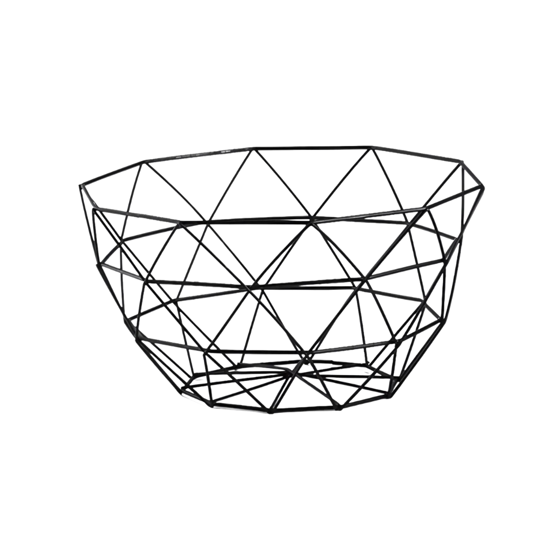 Modern Iron Fruit Bowl - Vivreux Interior