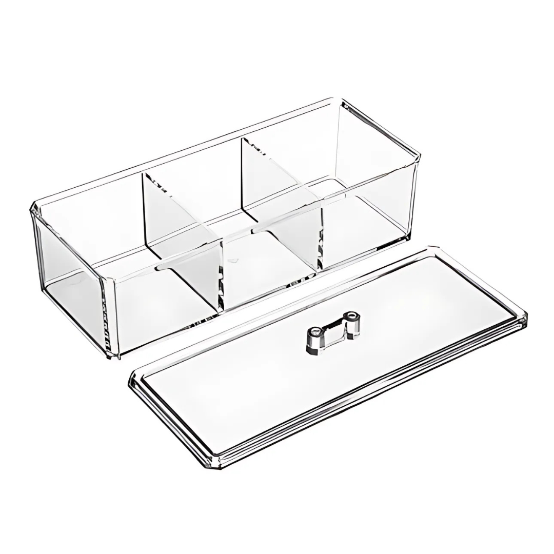 Acrylic Tea Bag Storage Box - Vivreux Interior